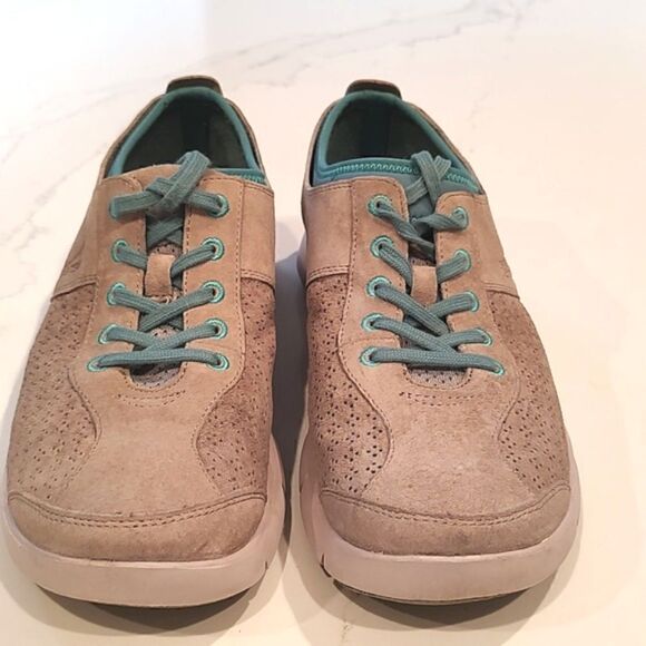 Dansko Elise Sneakers Sedona Gray Lace Up Slip Resistant Shoes - Picture 3 of 14